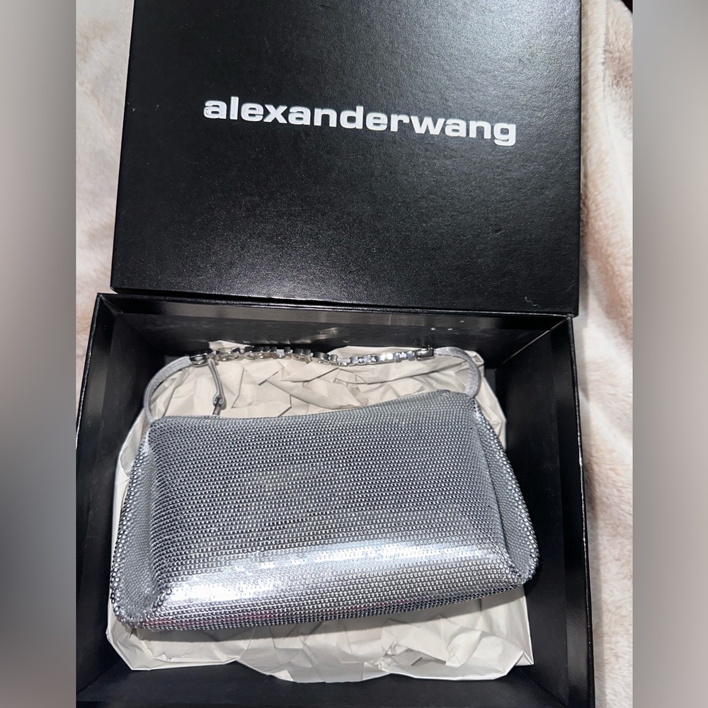 Alexander Wang (Marquess Micro with Crystal Charms in Silver)